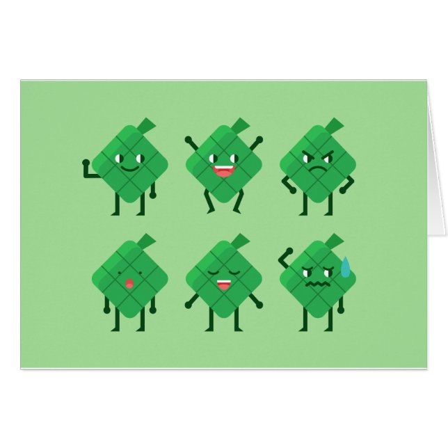 kawaii Ketupat (Front Horizontal)