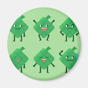 kawaii Ketupat Magnet
