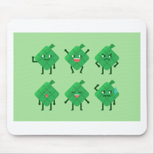 kawaii Ketupat Mouse Mat