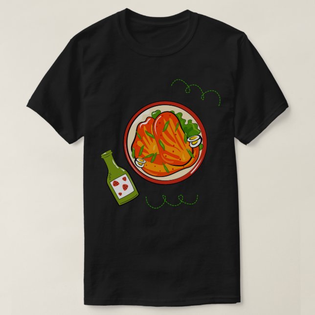 Kawaii Kimchi T-Shirt (Design Front)