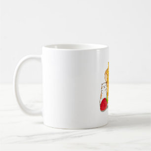 Kawaii Kitten Pancakes Coffee Mug