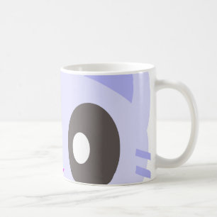 kawaii kitty closeup coffee mug