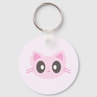 kawaii kitty key ring