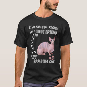 Kawaii Kitty Saying Mum, Kitten Dad Print, Cute Ba T-Shirt