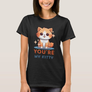 Kawaii kitty T-Shirt Design