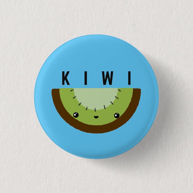 Kawaii | Kiwi | Badge (Front)