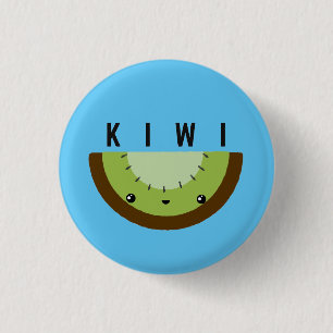 Kawaii   Kiwi   Badge