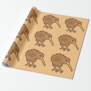 Kawaii Kiwi Wrapping Paper