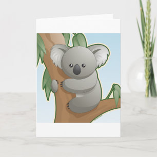 Kawaii Koala Card