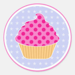 Kawaii Kooky Cupcake Stickers