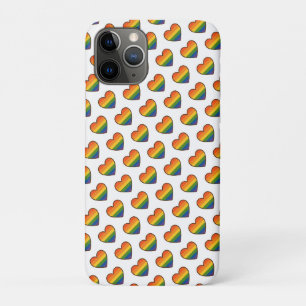 Kawaii LGBTQ+ Pride Heart iPhone 11 Pro Case