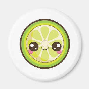Kawaii Lime Magnet