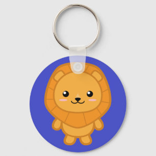 Kawaii Lion Key Ring