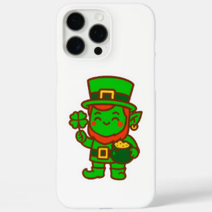 Kawaii Lucky Leprechaun iPhone 16 Pro Max Case