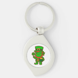 Kawaii Lucky Leprechaun Key Ring