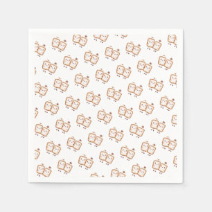 Kawaii Marshmallow Smores  Napkin