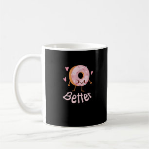 Kawaii Matching Couple Coffee And Donut Better Tog Mug