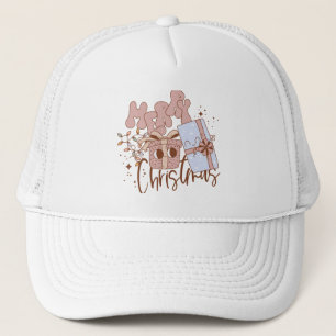 Kawaii Merry Christmas Trucker Hat