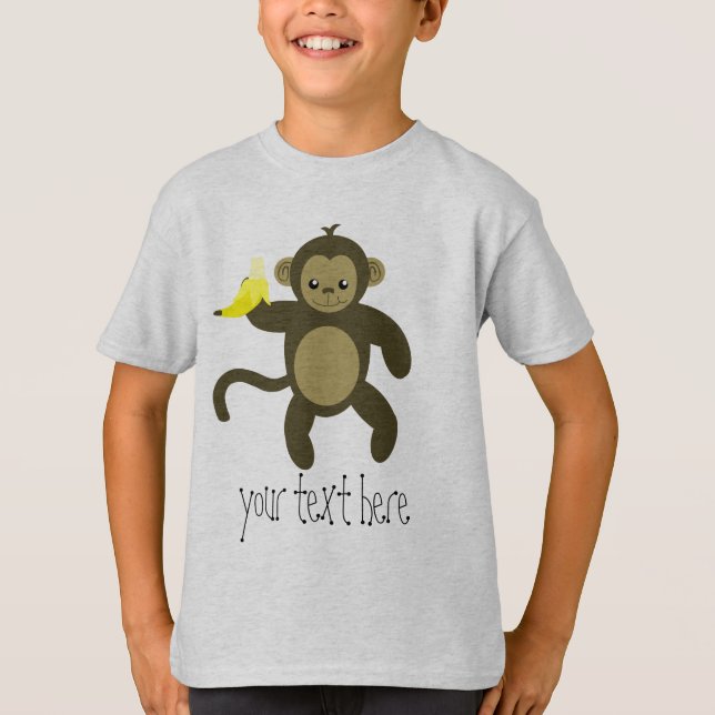 kawaii monkey shirt (Front)