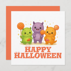 Kawaii Monsters & Lollipops Halloween