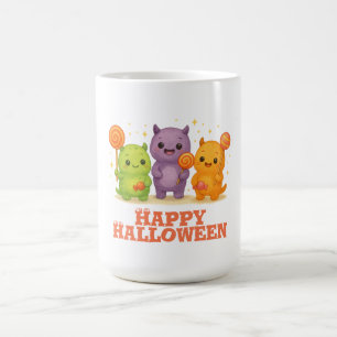Kawaii Monsters & Lollipops Halloween  Coffee Mug
