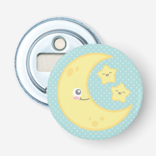 Kawaii Moon and Stars Bottle Opener