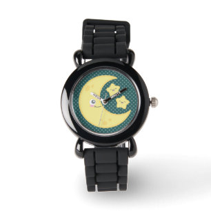 Kawaii Moon and Stars Watch