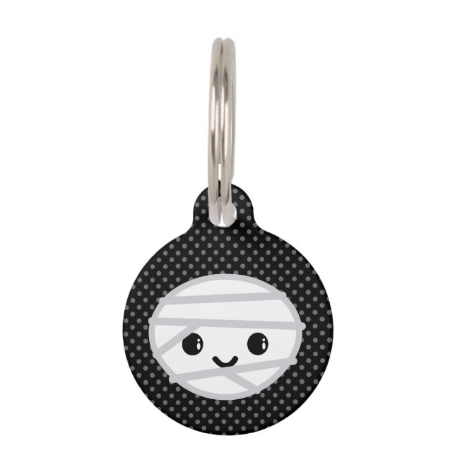Kawaii Mummy Dog Tag (Front)