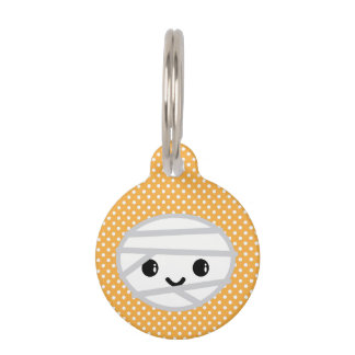 Kawaii Mummy Dog Tag