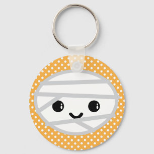 Kawaii Mummy Keychain