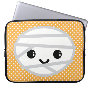 Kawaii Mummy Laptop Sleeve