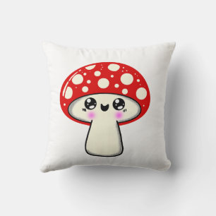 Kawaii Mushroom  Cushion