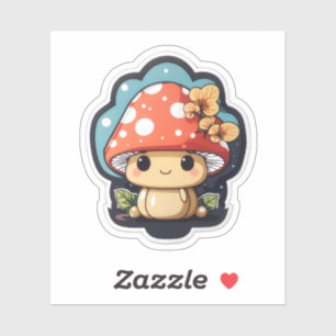 Kawaii mushroom cute graphic
