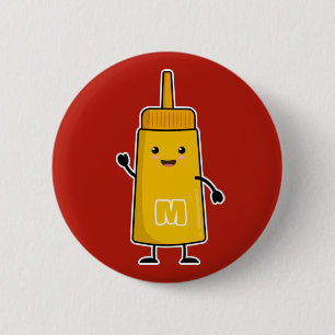 Kawaii Mustard: Best Friends Forever BFF 6 Cm Round Badge