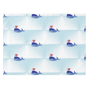kawaii narwhal table cloth tablecloth
