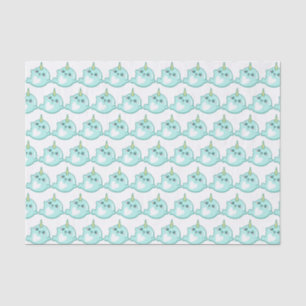 Kawaii Narwhal Tissue Paper