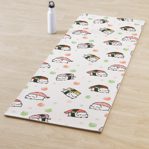 Kawaii Neko Nigiri Yoga Mat