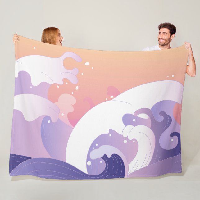 Kawaii Ocean Dream Soft Blanket (In Situ)