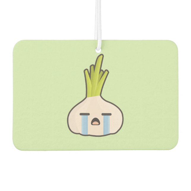 Kawaii Onion Car Air Freshener (Front)