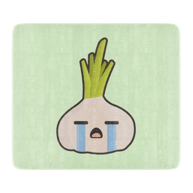 Kawaii Onion Cutting Board (Front)