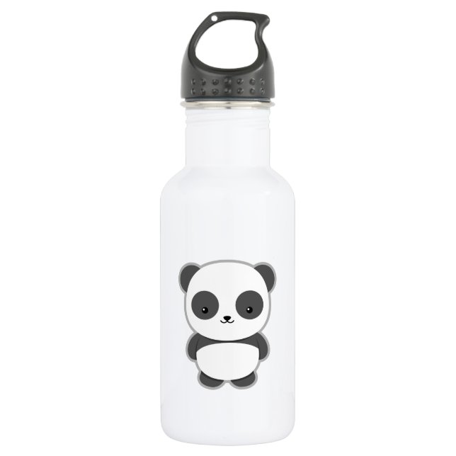 Kawaii Panda 532 Ml Water Bottle (Front)