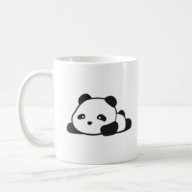 Kawaii panda coffee mug (Left)