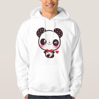 Kawaii panda hoodie