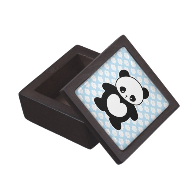 Kawaii panda jewellery box (Opened)