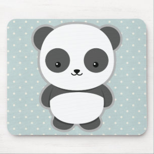 Kawaii Panda Mouse Mat