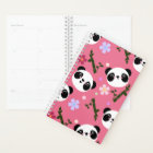 Kawaii Panda on Pink