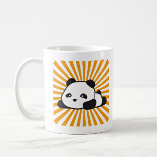 Kawaii panda pop orange coffee mug