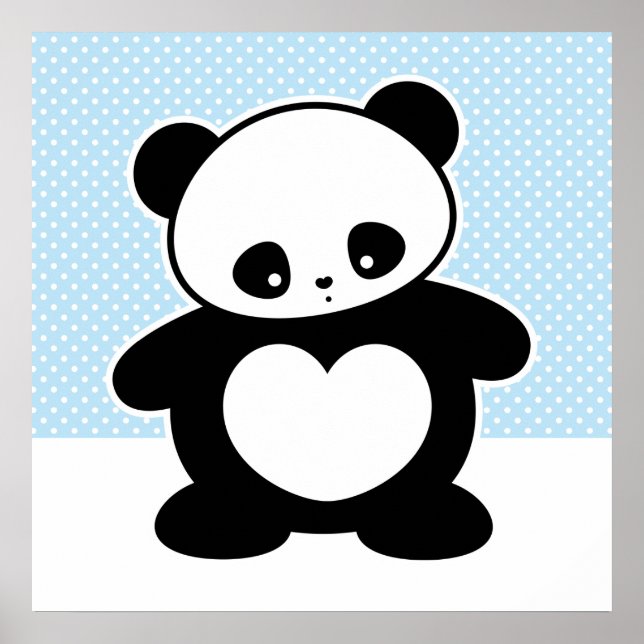 Kawaii panda poster (Front)
