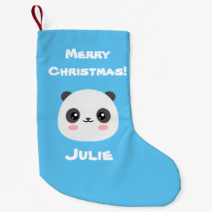 Kawaii Panda Small Christmas Stocking