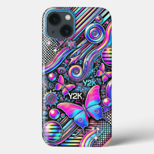 Kawaii Pastel Cute Doodle iPhone 13 Case